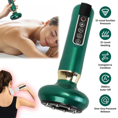 3-in-1 Anti-Cellulite Vacuum Massager Anti Cellulite Massager Handheld Vacuum | Ectron Online