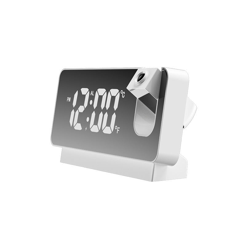 3D Projection LED Mirror Alarm Clock with Snooze Function New 3D Projection Alarm Clock | Ectron Online