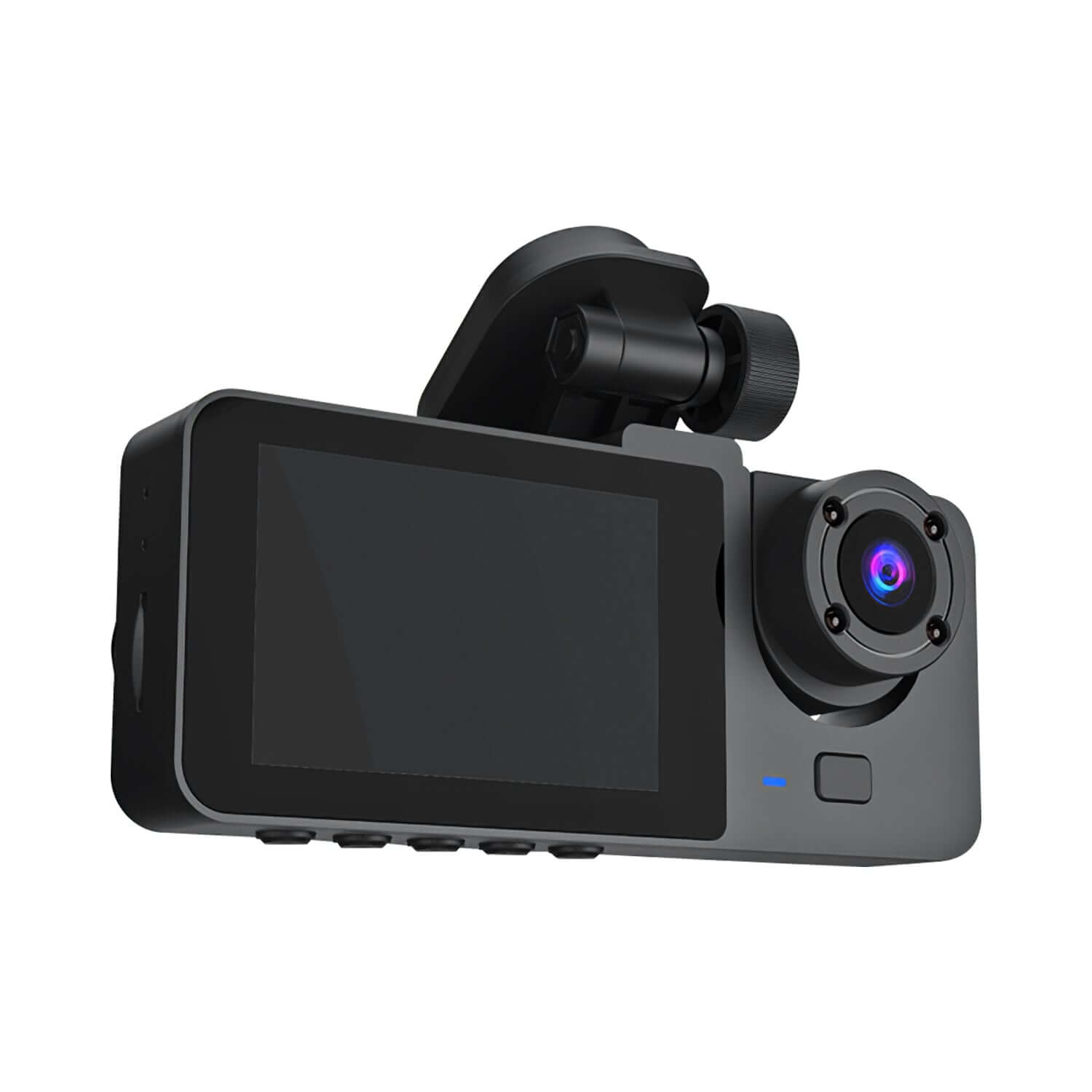 3-Channel 360° Dash Cam - 1080P Front, Interior & Rear Car Camera 3 Channel Dash Cam Front Inside Rear Veh | Ectron Online