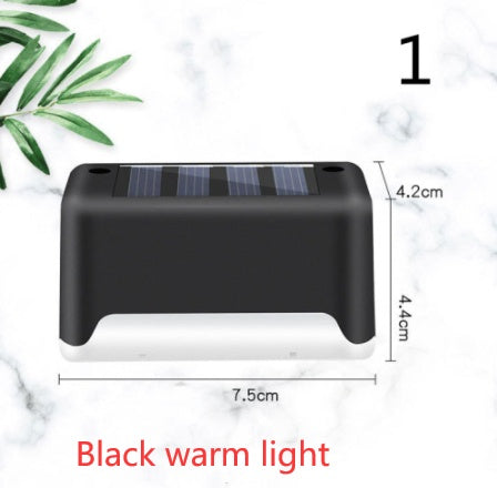 New Upgrade Waterproof LED Solar Fence Lamp Solar Deck Lights Solar Step Light Outdoor For Patio Stairs Garden Pathway Step Yard New Upgrade Waterproof LED Solar Fence L | Ectron Online
