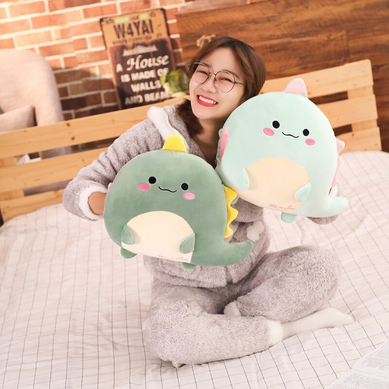 Cute Cartoon Plush Animal Hand Warmer Pillow