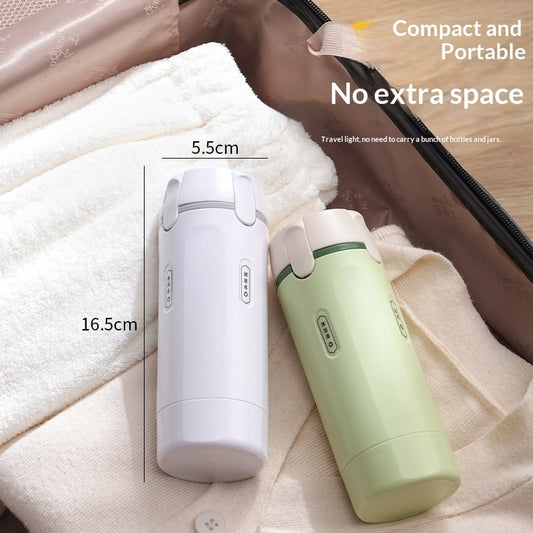 4-in-1 Portable Travel Dispenser | Leak-Proof Bottle Container