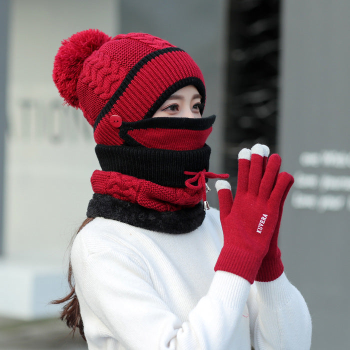 Plush Velvet Bib Mask - Soft, Comfortable, and Protective Hats & Caps | Ectron Online