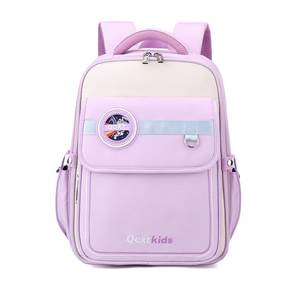 Children's British Style Burden Relief Spine Protection Girl Lightweight Schoolbag