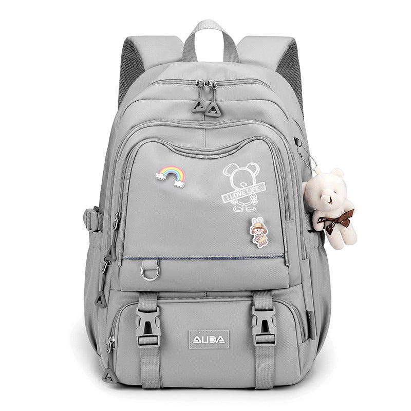 Large Capacity Spine-Protective Backpack | Lightweight School Bag Large Capacity Lightweight Spine-protect | Ectron Online