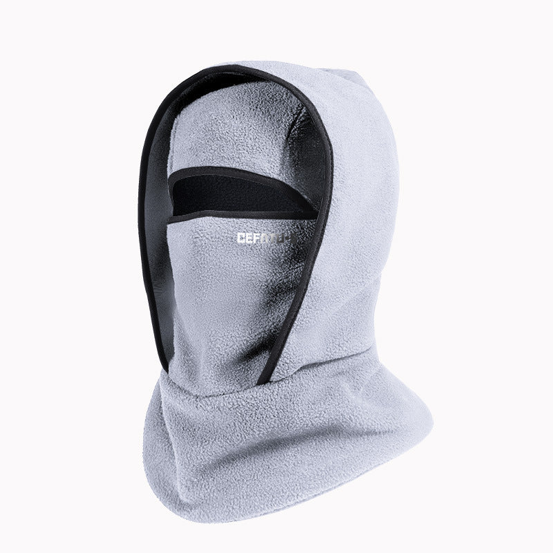 Outdoor Winter Warm Hat and Scarf Integrated Headgear Outdoor Winter Warm Hat And Scarf Integr | Ectron Online