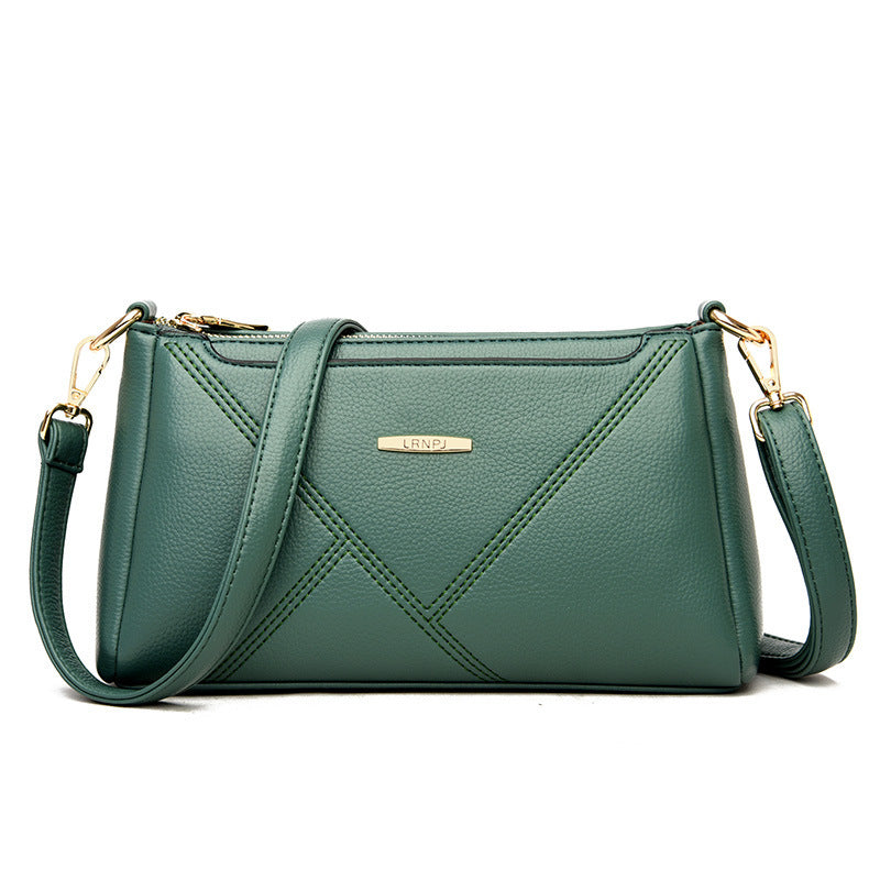 Texture Soft Leather Crossbody Bag for Fashionable Ladies Texture Soft Leather Crossbody Bag Fashi | Ectron Online