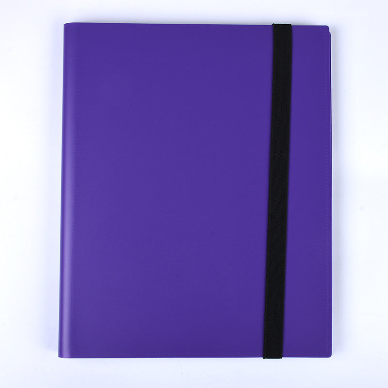 9-Pocket A4 Card Binder – Trading Card Storage Book 9 Grid Card A4 Card Binder | Ectron Online
