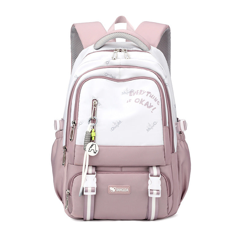 Large Capacity Student Backpack – Stylish, Lightweight & Waterproof Large Capacity Student Cute And Lightwei | Ectron Online