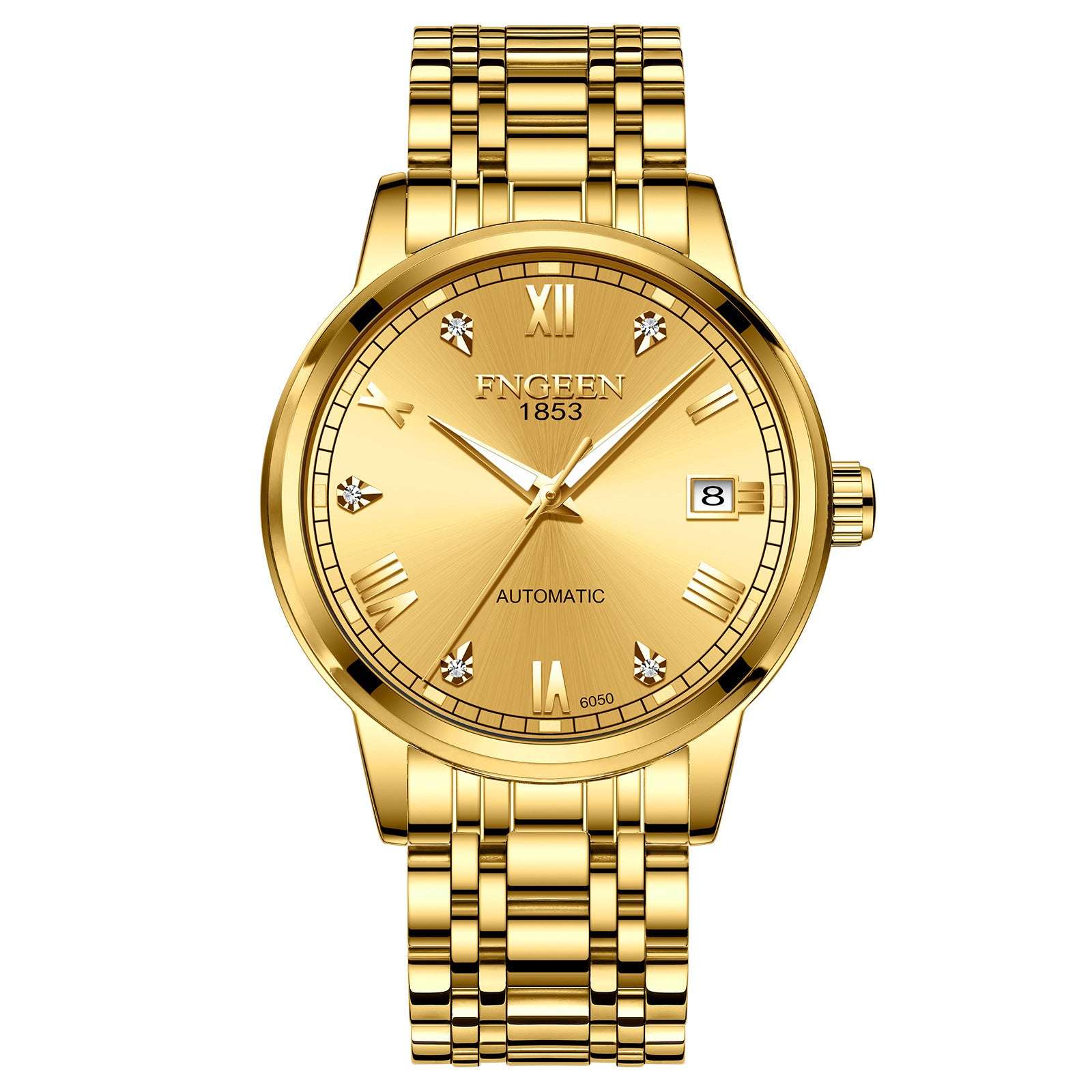 Automatic Mechanical Watch – Waterproof, Luminous Steel Strap Watches | Ectron Online