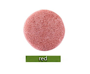 Natural Konjac Facial Sponge - Round Exfoliating Cleansing Puff