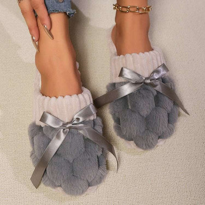 Fluffy Women's Indoor Warm Non-slip Plush Cotton Slippers Fluffy Women's Indoor Warm Non-slip Plus | Ectron Online