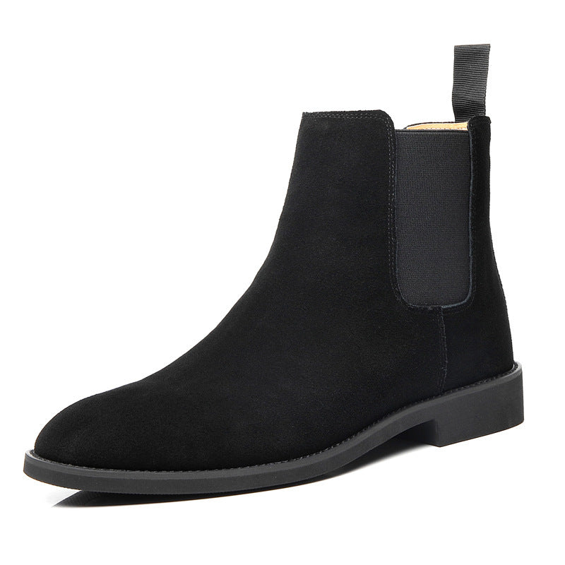 Men’s Leather Boots – Pointed Toe Autumn & Winter Style Boots Men's Leather Autumn And Winter Me | Ectron Online