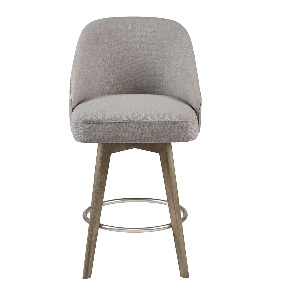 Swivel Counter Stool - Modern Backless Kitchen Bar Stool