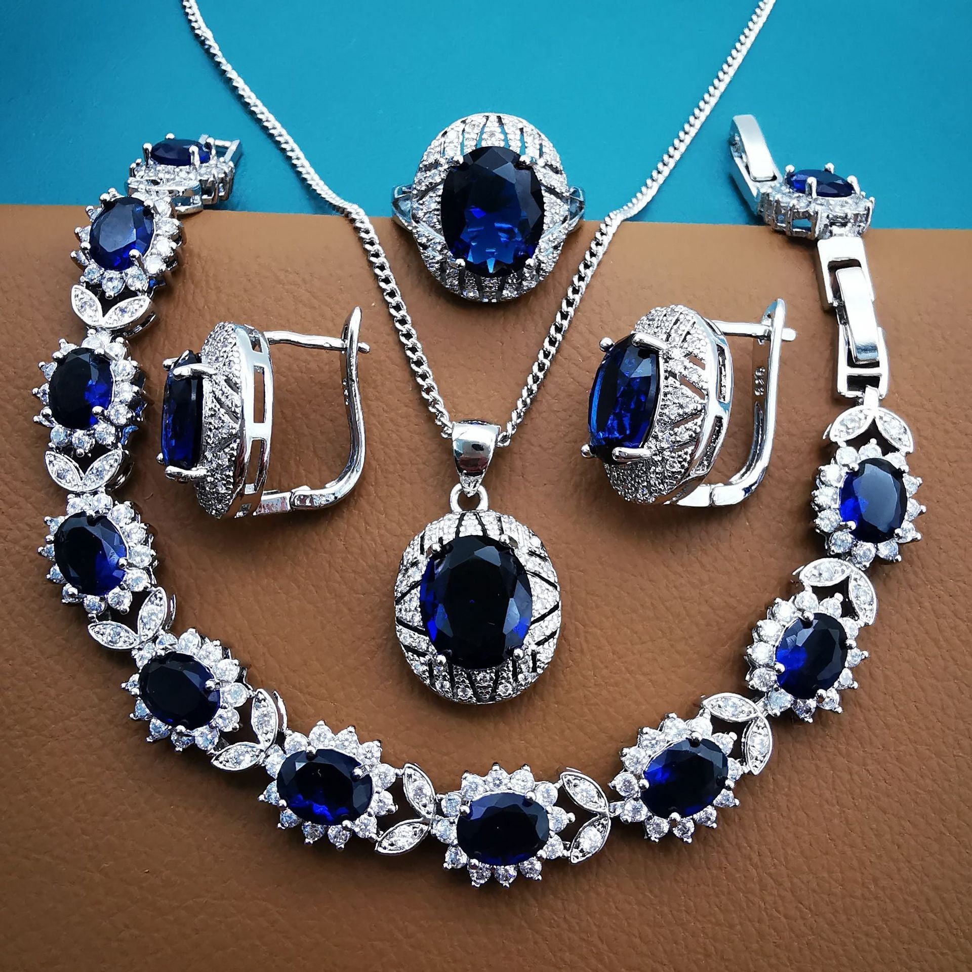 Luxury Temperament Wild Jewelry Suit - Statement Set Luxury Temperament Wild Jewelry Suit | Ectron Online