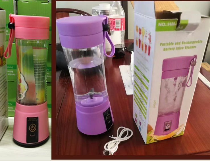 Portable USB-Rechargeable Blender & Mini Juicer Portable Blender With USB Rechargeable M | Ectron Online