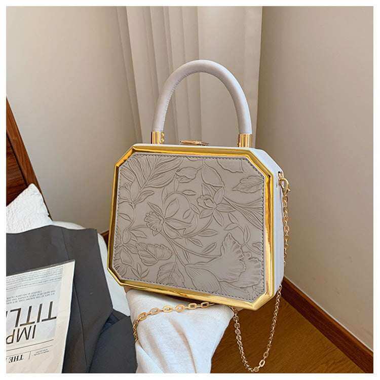 All-Match Box Handbag Handbag Crossbody Shoulder Dinner All-Ma | Ectron Online