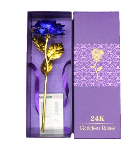 gold rose gift