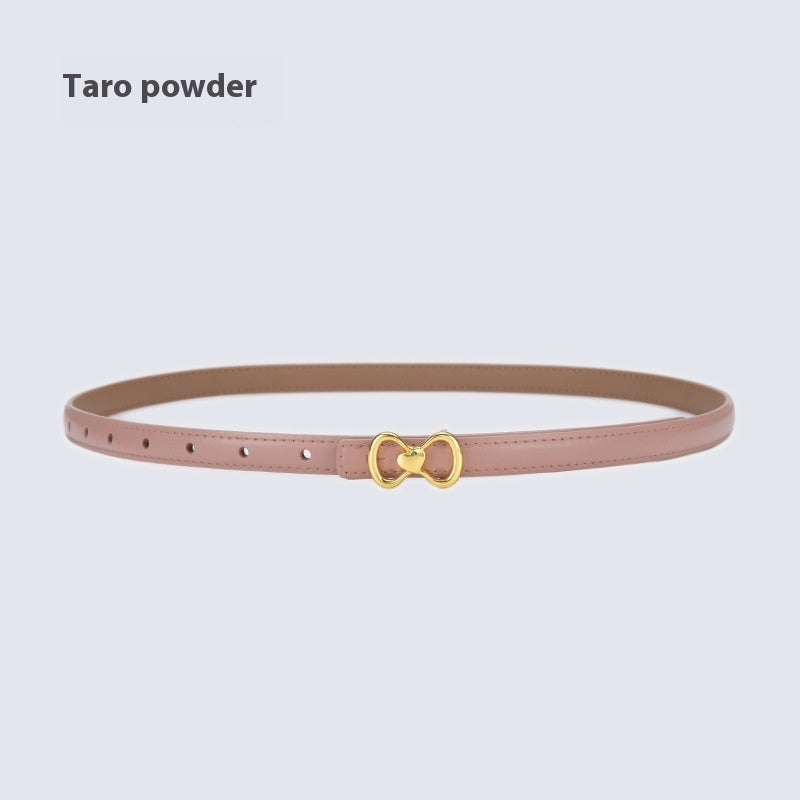 Women's Fashion All-matching Thin Belt