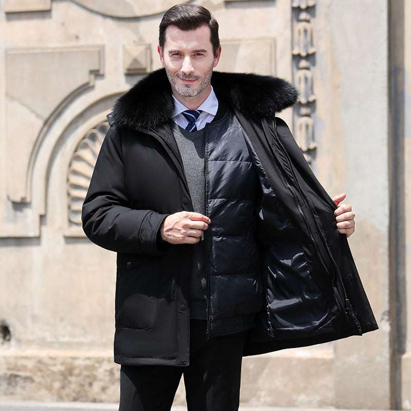 Men's Detachable Liner Mid-length Coat Men's Detachable Liner Mid-length Coat | Ectron Online