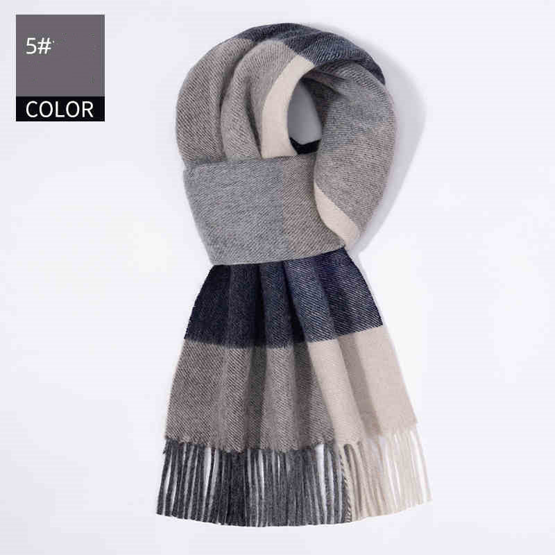 New Men's Cashmere Scarf Winter New Men's Cashmere Scarf | Ectron Online