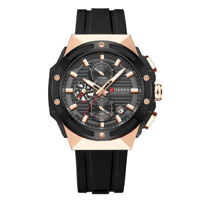 Men's Six-Pin Quartz Watch Men's Six-pin Tape Quartz Watch | Ectron Online