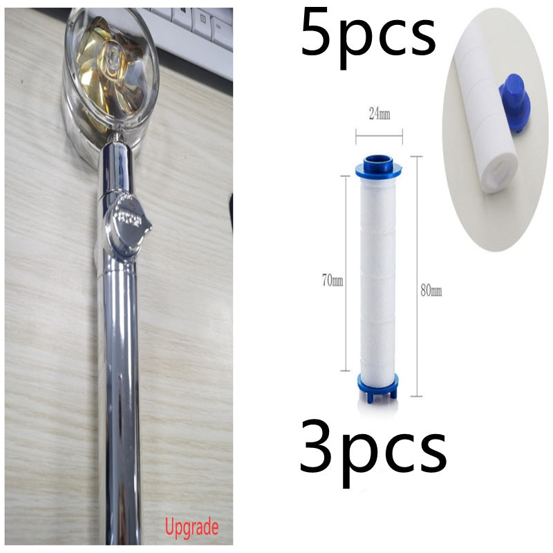 Turbo Propeller Shower Head with Water Saving & High Pressure Flow New Turbo Propeller Shower Head Water | Ectron Online