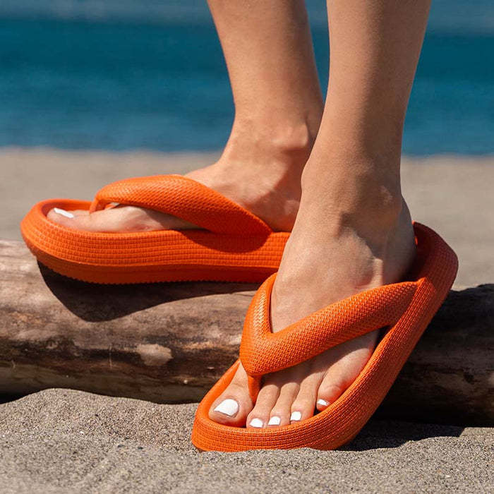 Outdoor Seaside Beach Thick Bottom Flip Flops Outdoor Seaside Beach Thick Bottom Flip | Ectron Online