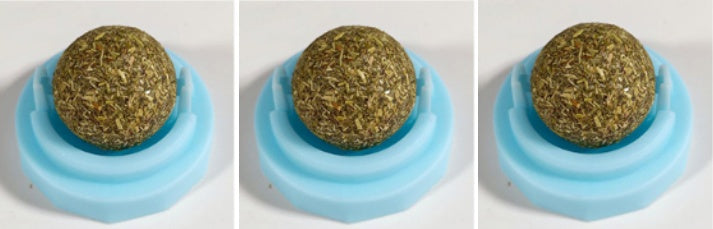 3pcs/lot Self-adhesive Rotated Catnip Lick Ball 3pcs/lot Self-adhesive Rotated Catnip Li | Ectron Online