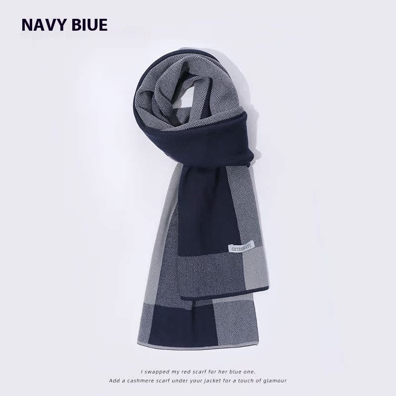 Men's Winter Outdoor Windproof Scarf
