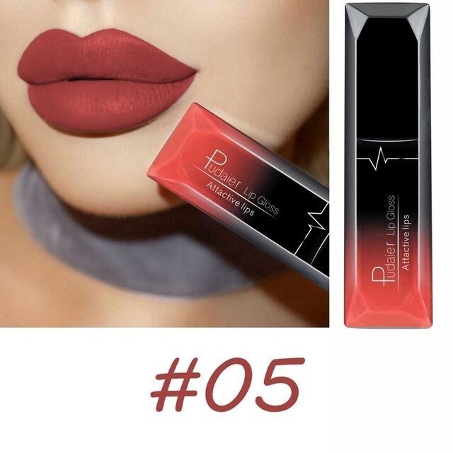 Matte Lip Gloss & Lipstick | Long-Lasting & Non-Drying Makeup matte matte lip gloss lipstick | Ectron Online