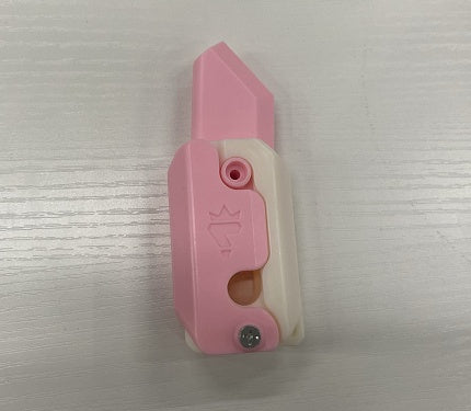 Jumping Knife Pendant | 3D Printed Toy for Children 3D Printing Gravity Cub Jumping Small Radish Knife Mini Model Student Prize Pendant Decompression Toy For Children Gift | Ectron Online