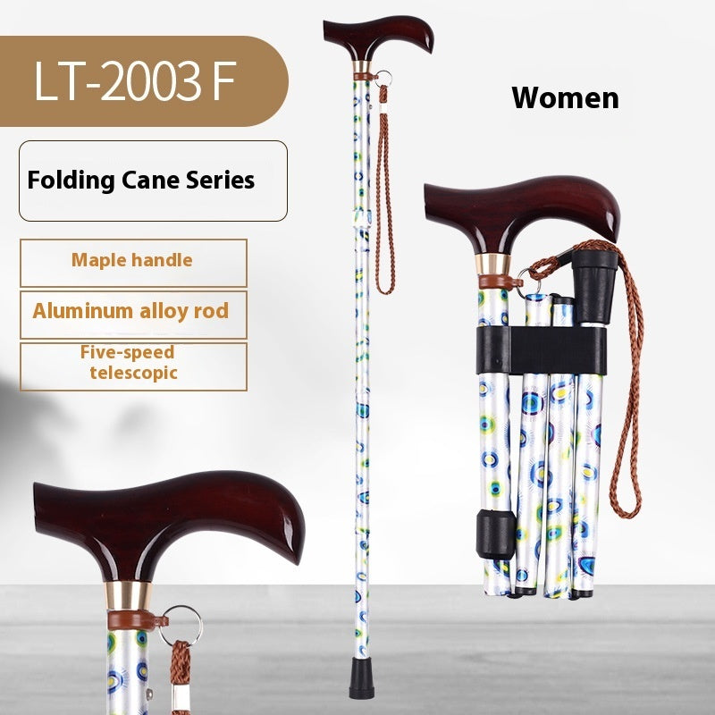 Multifunctional Non-Slip Smart Retractable Folding Cane Multifunctional Non-slip Smart Retractab | Ectron Online