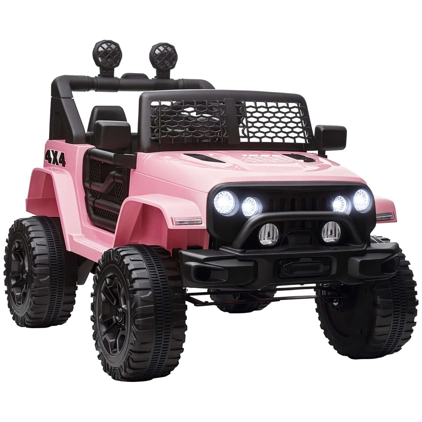 12V Kids Ride On Truck with Remote - Pink Electric Car for Girls 12V Kids Ride On Truck with Parent Remot | Ectron Online