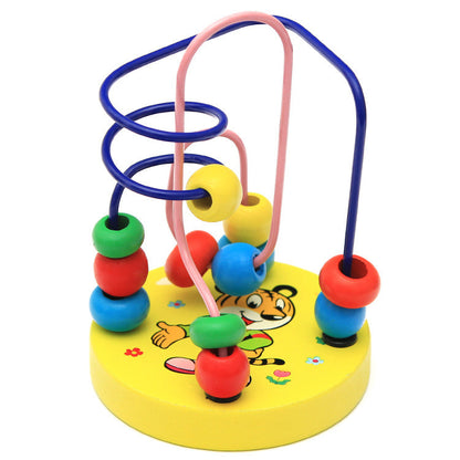 Baby puzzle abacus round beads