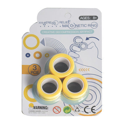 Decompression Artifact Magnetic Ring | Stress Relief and Style Magnetic Ring | Ectron Online