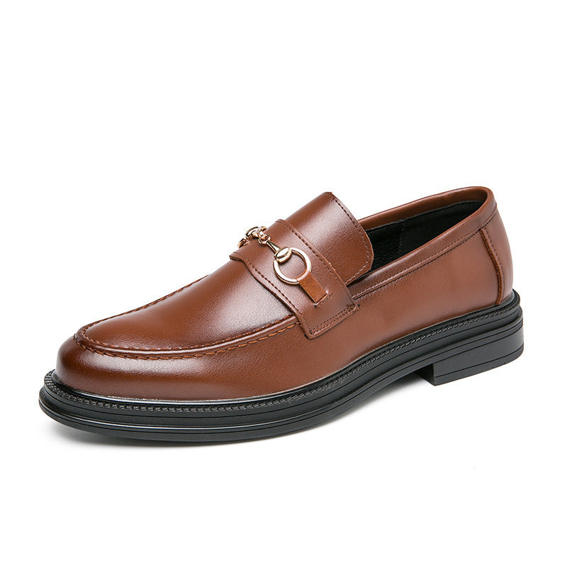 All-match Pointed Casual Leather Shoes All-match Fashion Pointed Casual Leather | Ectron Online