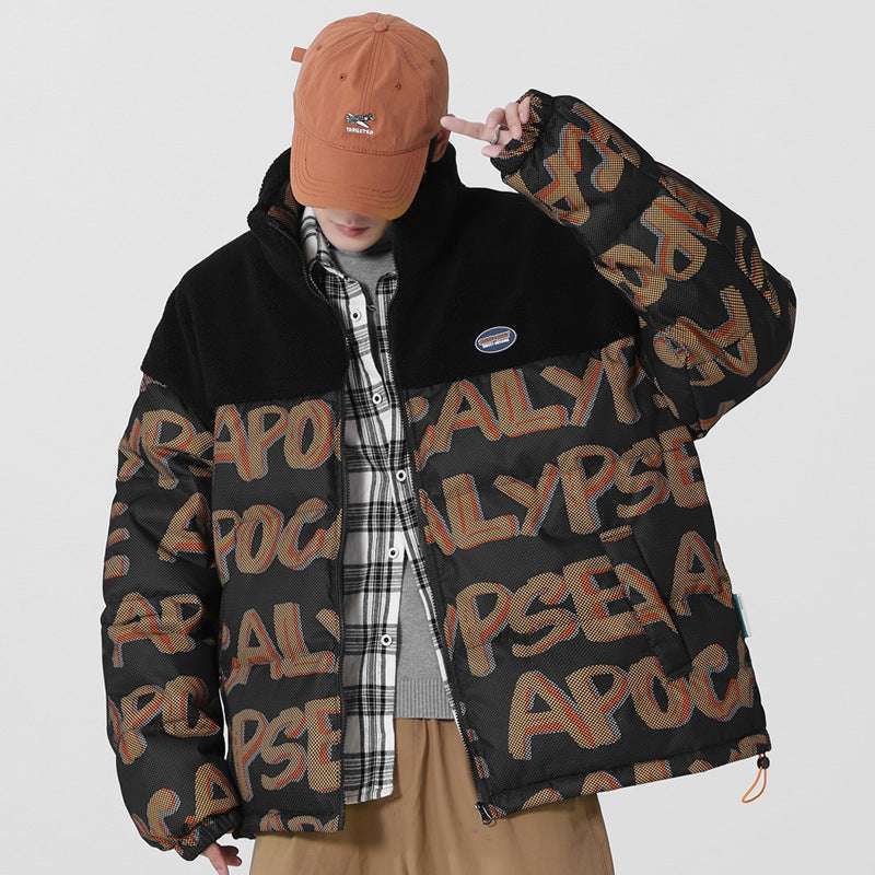 Camo Down Coat Winter Down Warm 90 White Duck Down Camo | Ectron Online