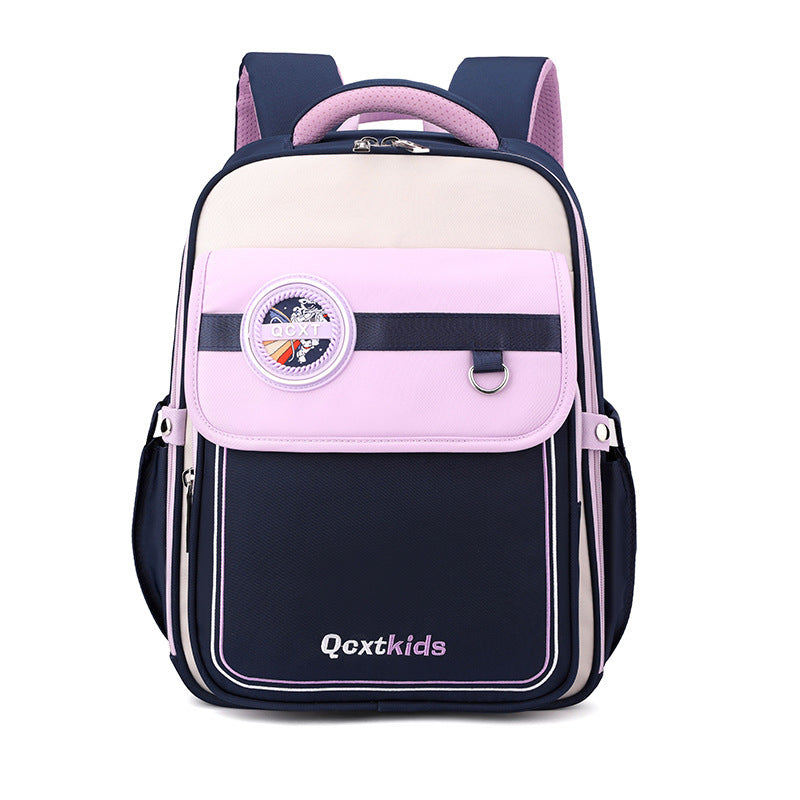 Girls' British-Style Schoolbag – Lightweight, Spine Support,Waterproof Children's British Style Burden Relief S | Ectron Online