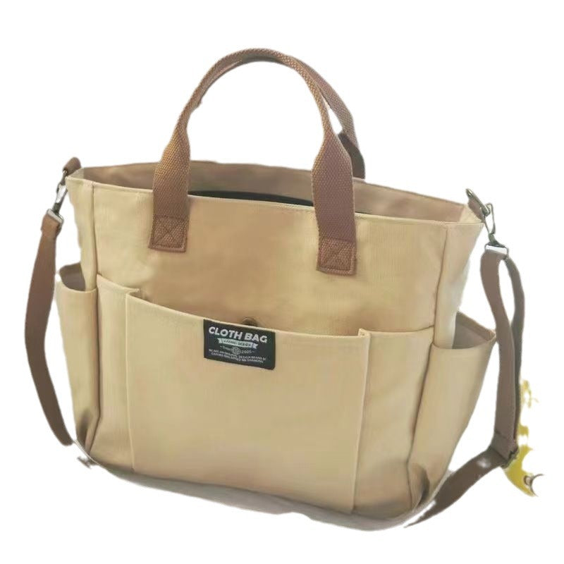 Large Capacity Canvas Shoulder Bag | Women's Commuting Handbag Edit Large Capacity Shoulder Canvas Bag, Comm | Ectron Online