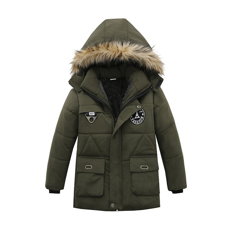 Thick Children's Cotton Coat - Warm Winter Jacket Thick children's cotton coat | Ectron Online