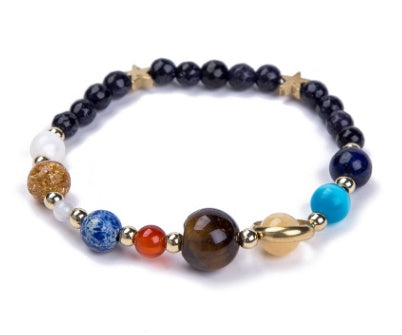 Universe Galaxy Eight Planets Solar Bracelet Brecelets | Ectron Online