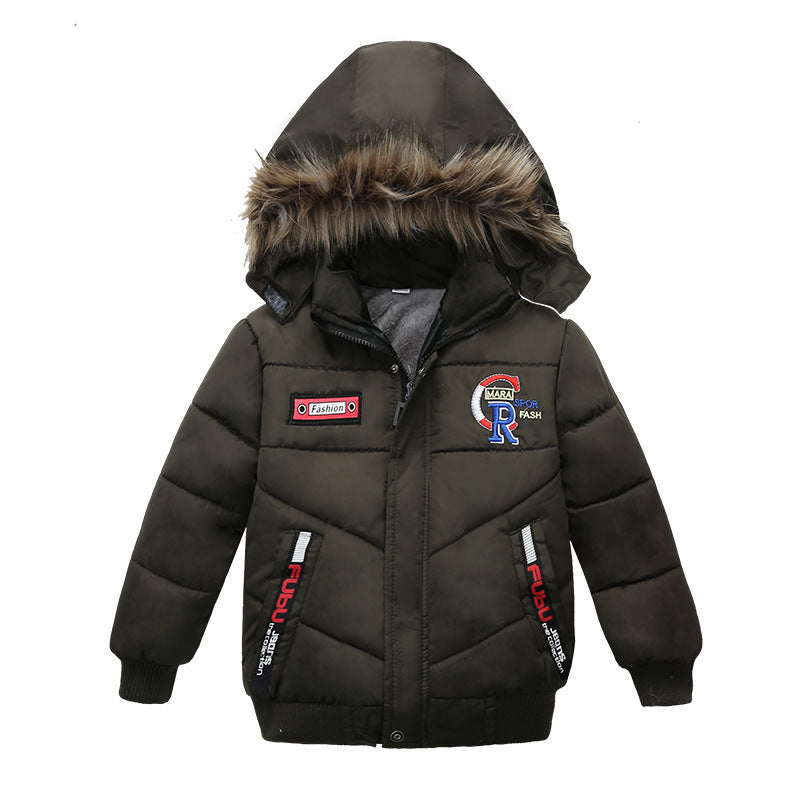 Boys' Cotton-Padded Jackets | Small & Medium Small And Medium-Sized Boys Cotton-Padde | Ectron Online