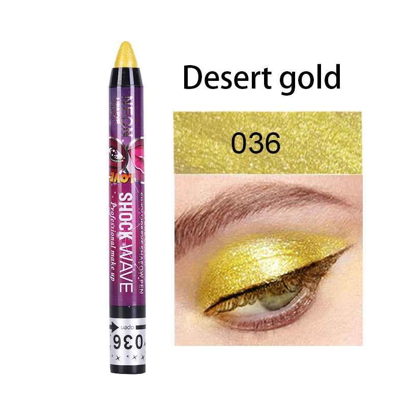 Long-Lasting Eyeshadow Stick – Shimmer Eye Pencil, Non-Drying Eyeshadow Stick Eye Shadow Pencil Long L | Ectron Online