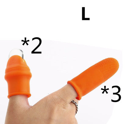 {{ brand }} Silicone Thumb Knife – Finger Protector for Cutting & Harvesting Set F - Silicone Thumb Knife Finger Protector Ge