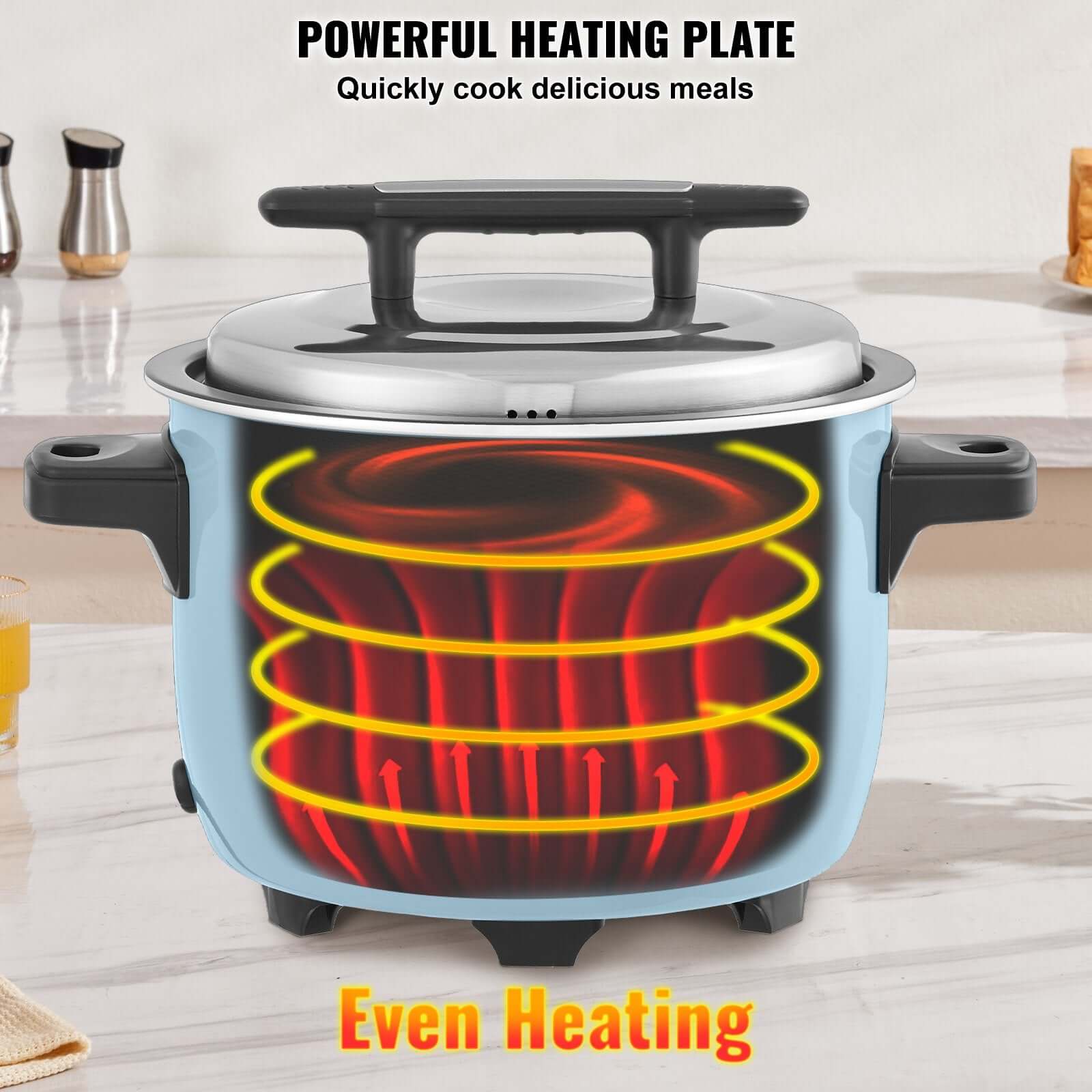 60-Cup Commercial Rice Cooker Commercial Rice Cooker 60-Cup Non-Stick | Ectron Online