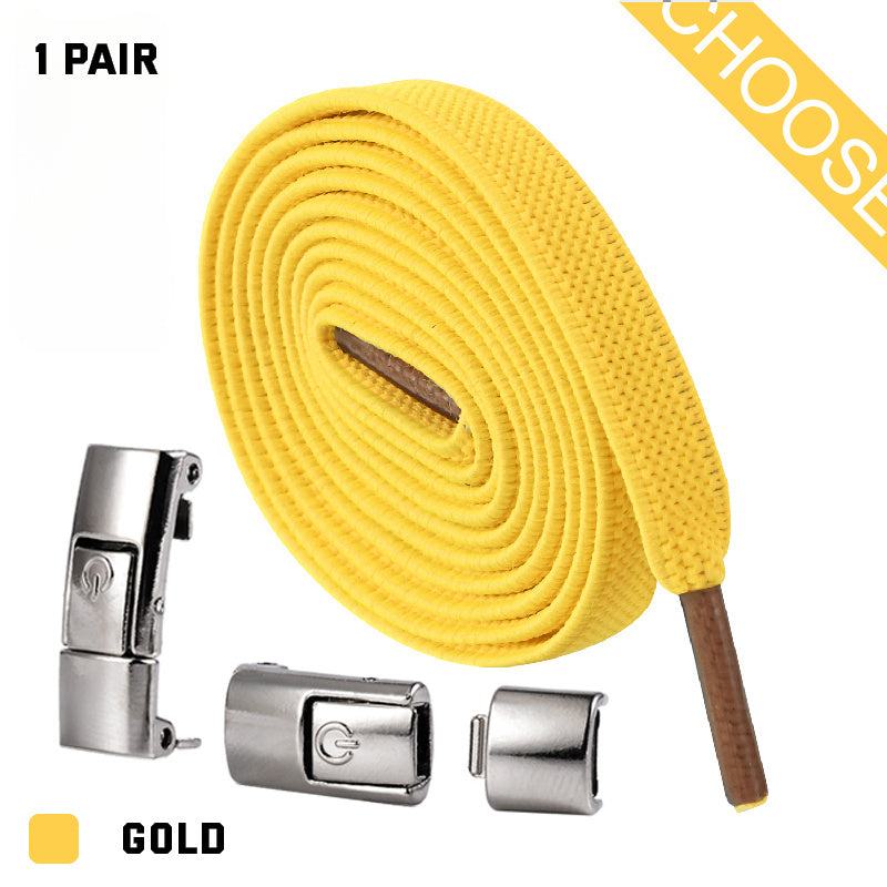 Press Lock Shoelaces Without Ties Elastic Laces Sneaker 8MM Widened Flat No Tie Shoe Laces Kids Shoelace For Shoes Press Lock Shoelaces Without Ties Elasti | Ectron Online