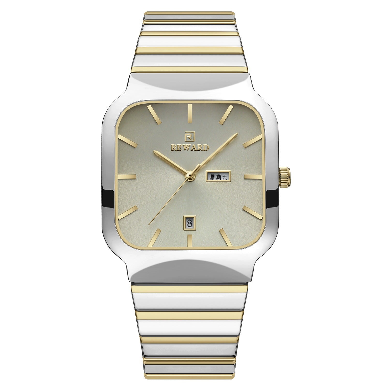 Square Double-point Casual Couple Functional Watch Square Double-point Casual Couple Functi | Ectron Online
