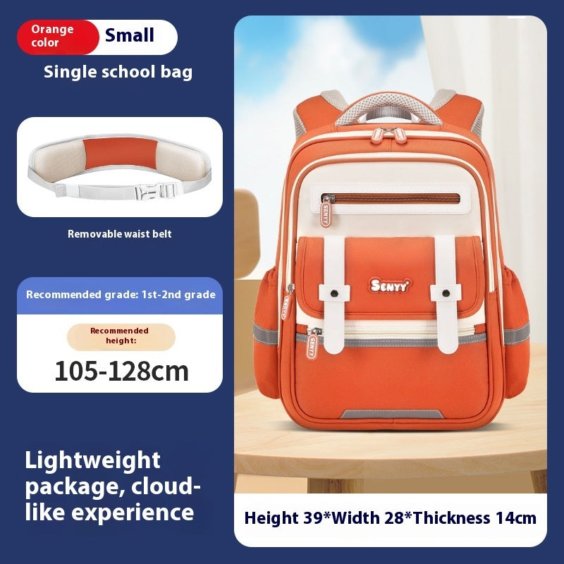Unisex Cloud Schoolbag – Lightweight & Durable for Students Primary School Student Cloud Schoolbag M | Ectron Online