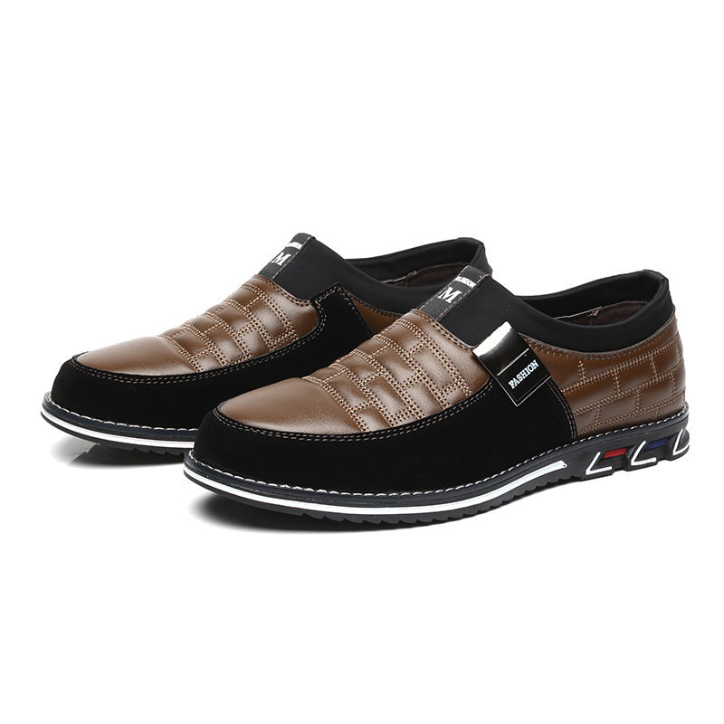 Sportswear Casual Lace-Up Men’s Leather Shoes - Stylish & Durable Sportswear casual lace up men's leather | Ectron Online